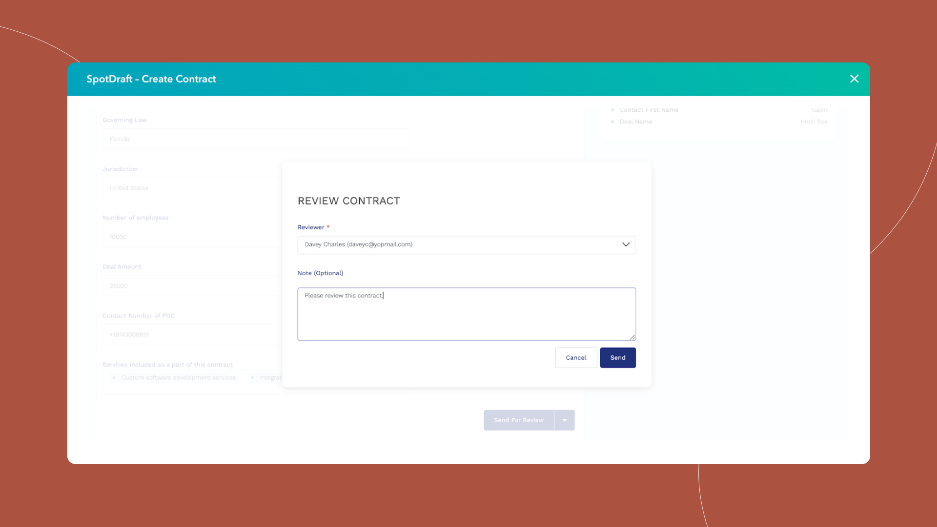 Simplify approval processes across deals